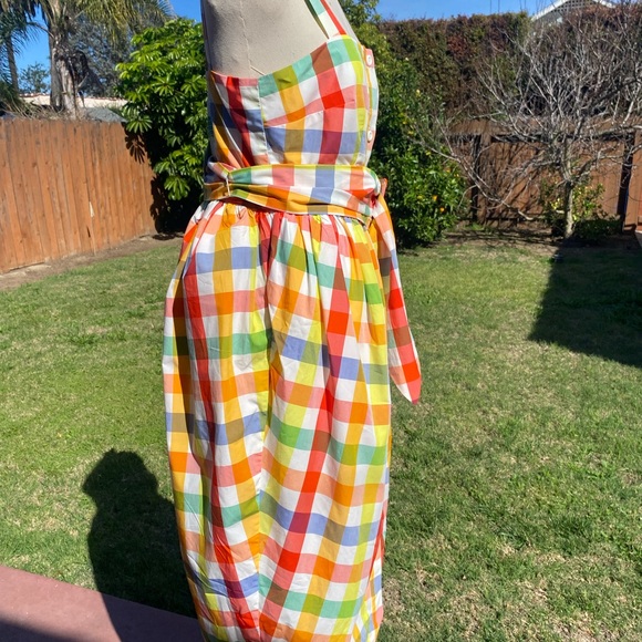 Colorful Checkered Sundress - Picture 4 of 7